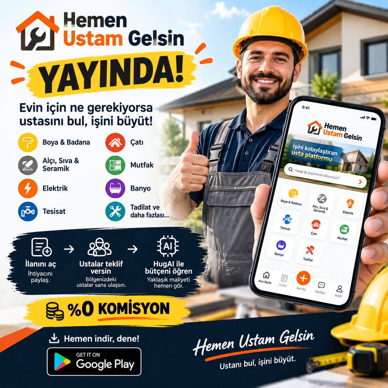 Hemen Ustam Gelsin Yayında